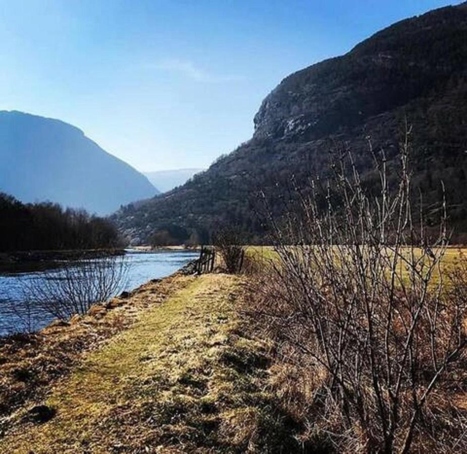 Apartmán Hillegard Lærdalsøyri Exteriér fotografie
